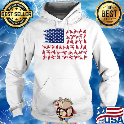 Motocross American flag veteran Independence Day s Hoodie