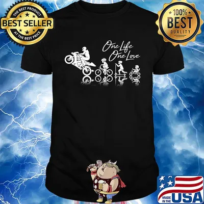 Motor One life One love Shirt