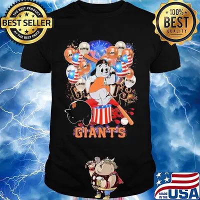 Mouse san francisco giants happy independence day mask soap firework balloon american flag shirt