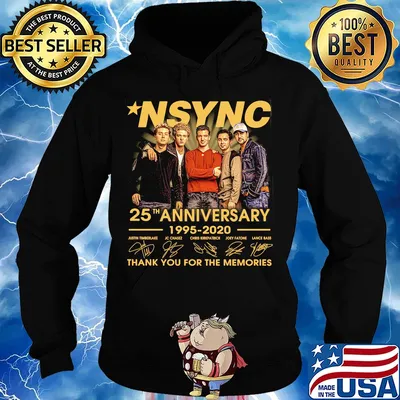 MSYNC 25th anniversary 1995-2020 thank you for the memories signature s Hoodie