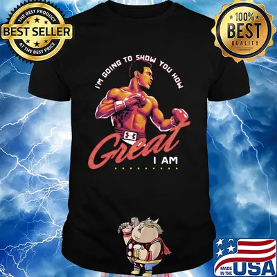 Muhammad ali i'm going to show you how great i am shirt