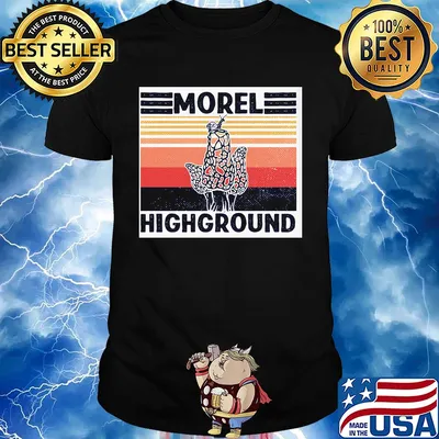 Mushroom hunter Snail morel highground vintage shirt