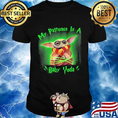 My patronus is a Baby Yoda shirt