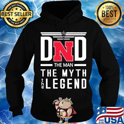 Nebraska cornhuskers dad the man the myth legend happy father's day s Hoodie
