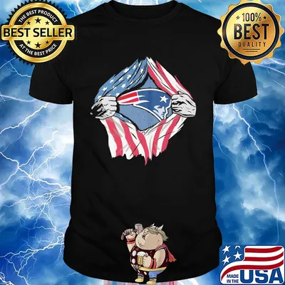 New england patriots football american flag independence day shirt