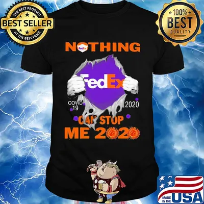 Nothing fedex covid-19 2020 can stop me 2020 shirt