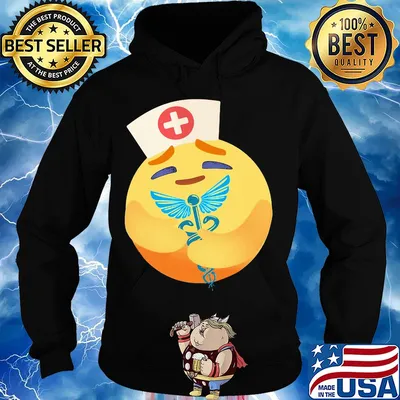 Nurse icon hug caduceus symbol s Hoodie
