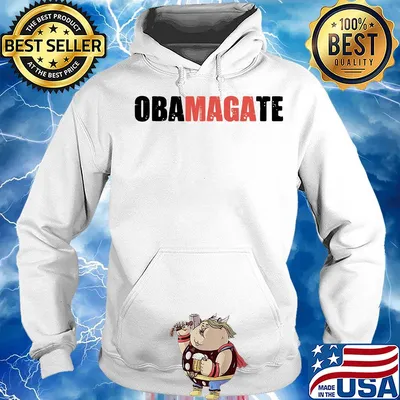 Obamagate red black version s Hoodie