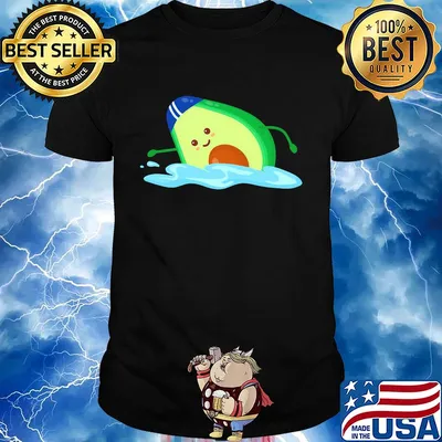 Official Avocado play swimming shirt