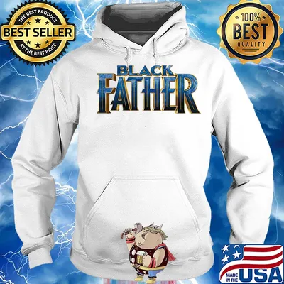 Official Black father s Hoodie