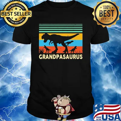 Official Grandpasaurus vintage shirt