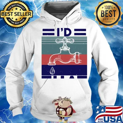 Official I'd water vintage s Hoodie