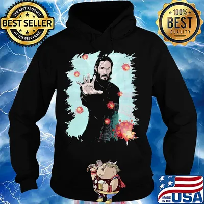 Official Keanu Reeves Covid-19 s Hoodie
