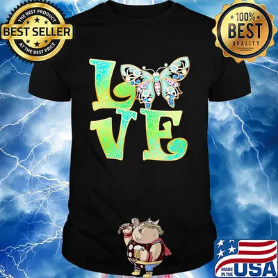 Official Love Butterfly mandala shirt
