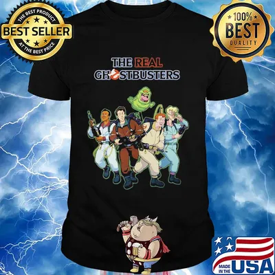 Official the real ghostbuster shirt