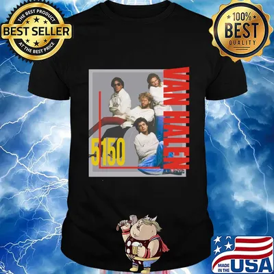 Official Van Halen 5150 shirt