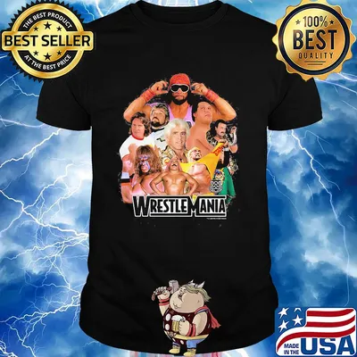 Official Wrestlemania team shirt