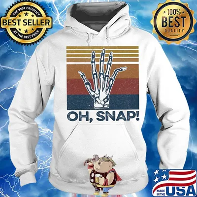 Oh snap funny orthopedics vintage s Hoodie
