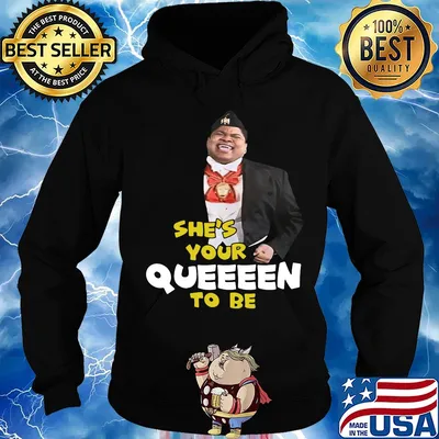 Paul Bates She's your queeeen to be s Hoodie