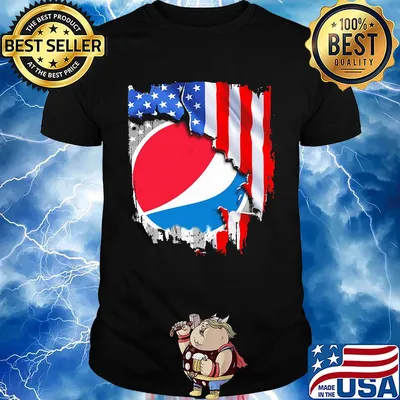 Pepsi American flag veteran Independence Day shirt