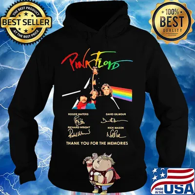Pink floyd thank you for the memories signatures s Hoodie