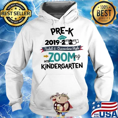 Pre K 2019 2020 toilet paper nailed it quarantine style into zooming kindergarten s Hoodie