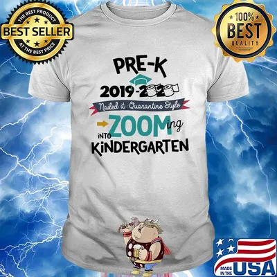 Pre K 2019 2020 toilet paper nailed it quarantine style into zooming kindergarten shirt