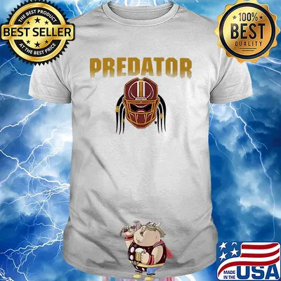 Predator chase young washington redskins team football shirt