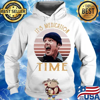 Randle mcmurphy it's medication time vintage s Hoodie