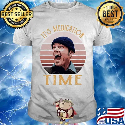 Randle mcmurphy it's medication time vintage shirt