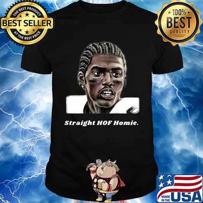 Randy moss minnesota vikings new england patriots straight hof homie shirt