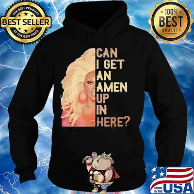 Rupaul's drag race can I get an amen up in here vintage s Hoodie