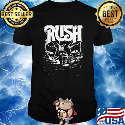 Rush band geddy lee shirt