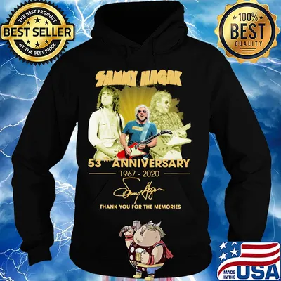 Sammy Kagak 53th anniversary 1967-2020 thank you for the memories signature s Hoodie