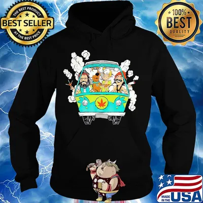 Scooby and shaggy smoking weed s Hoodie