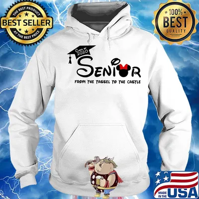 Senior from the tassel to the castle Minnie mouse class of 2020 s Hoodie