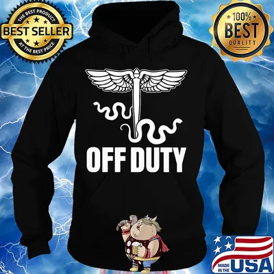 Snake Off duty nurse s Hoodie