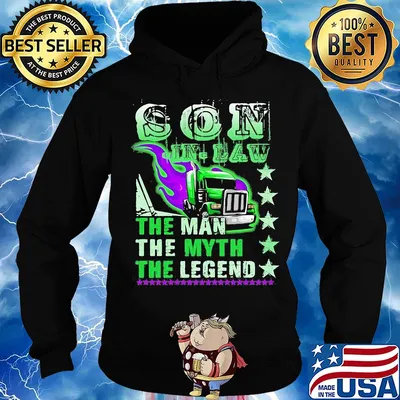 Son in law the man the myth the legend s Hoodie