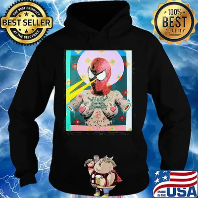 Spiderman Sinner Framed Print by Tyler Tilley for Inked Shirt Hoodie