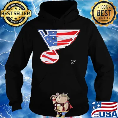 St. Louis blues hockey logo american flag independence day s Hoodie