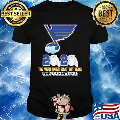 St. Louis blues mask 2020 the year when shit got real quarantine toilet paper shirt