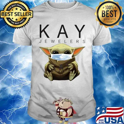 Star wars baby yoda hug kay jewelers mask covid-19 shirt