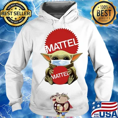 Star wars baby yoda hug mattel mask covid-19 s Hoodie