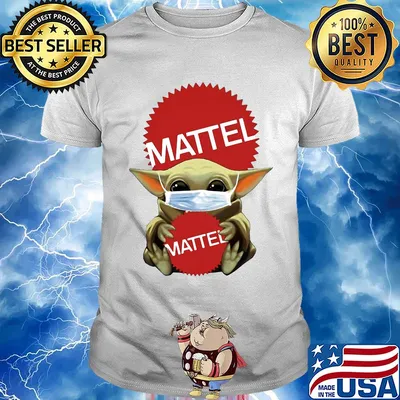 Star wars baby yoda hug mattel mask covid-19 shirt