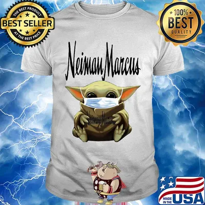 Star wars baby yoda hug neiman marcus mask covid-19 shirt
