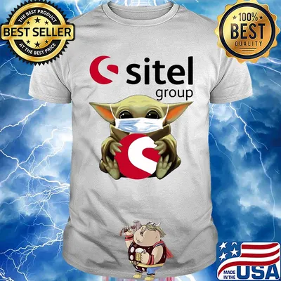 Star wars baby yoda hug sitel group covid-19 shirt