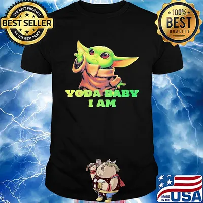 Star wars baby yoda i am shirt