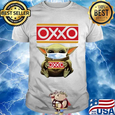 Star wars baby yoda mask hug oxxo shirt