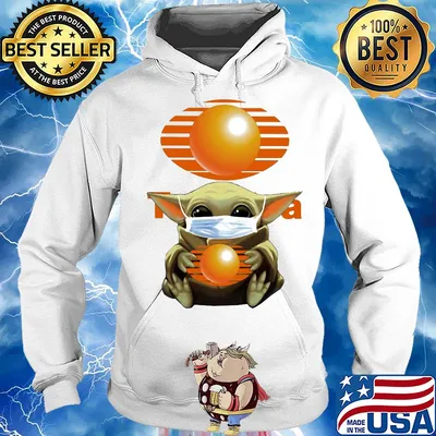 Star wars baby yoda mask hug televisa s Hoodie