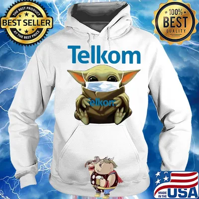 Star wars baby yoda mask hug telkom s Hoodie